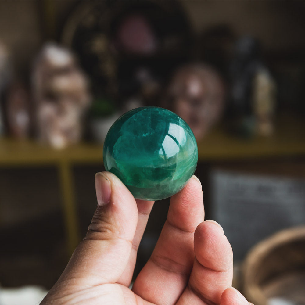 1.5" Fluorite Sphere