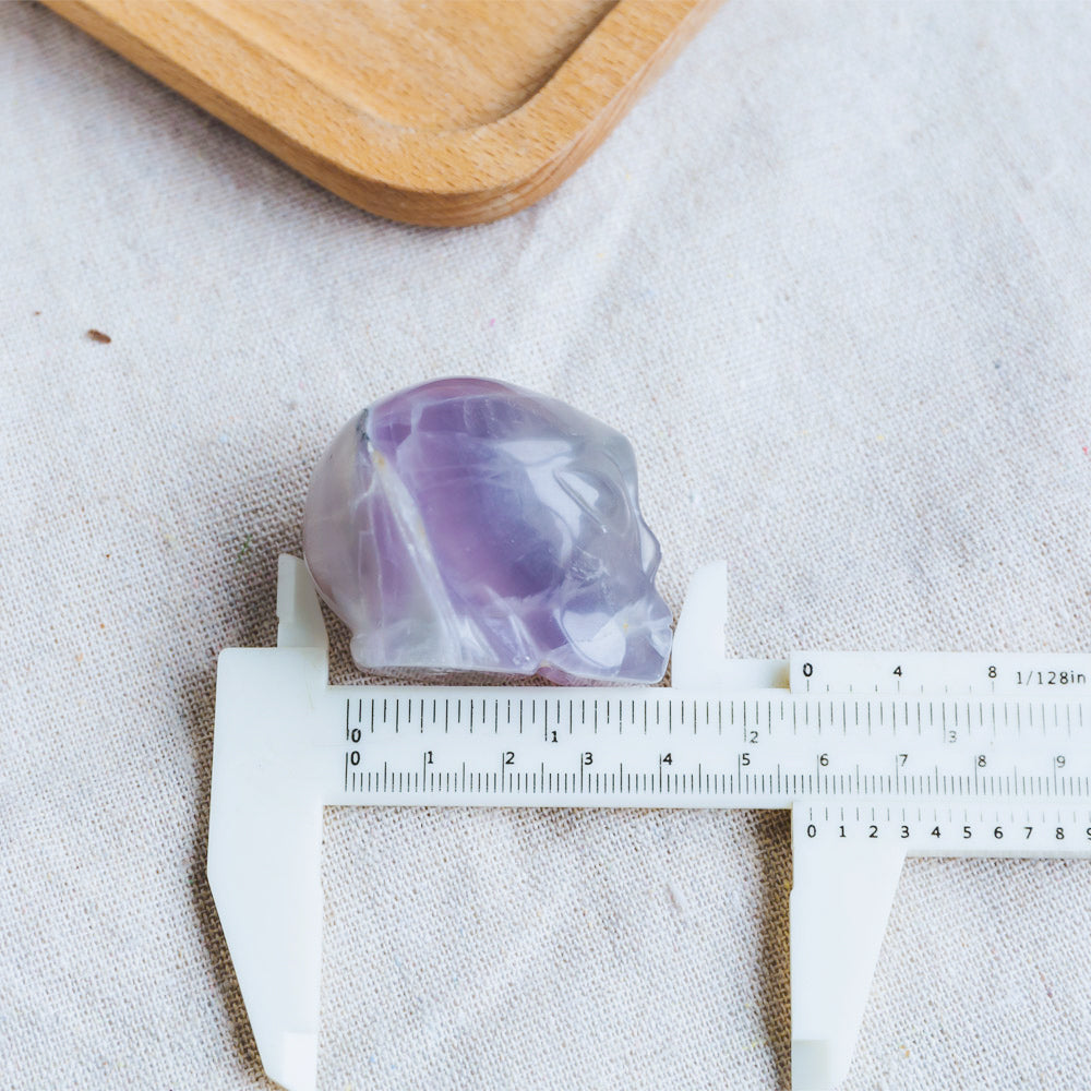 1.5" Fluorite Alien Skull