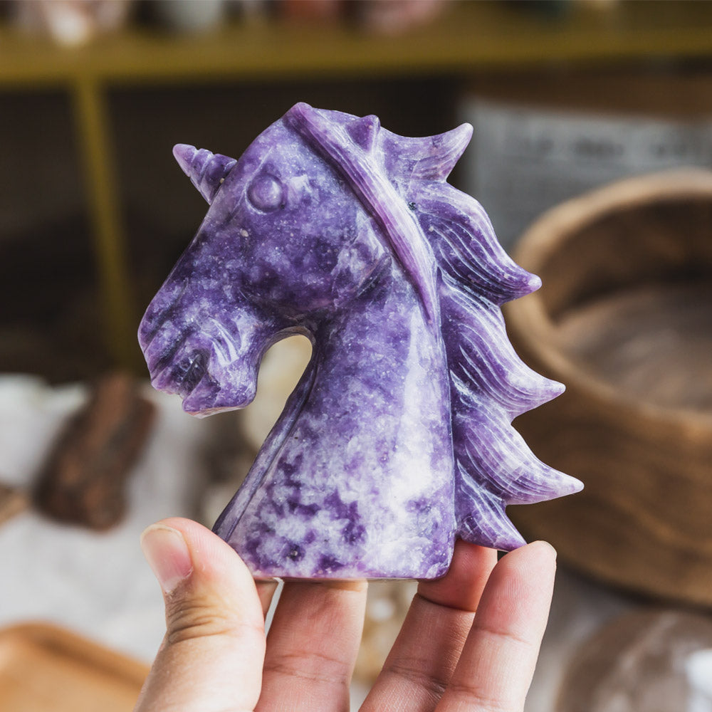 Purple Mica Unicorn