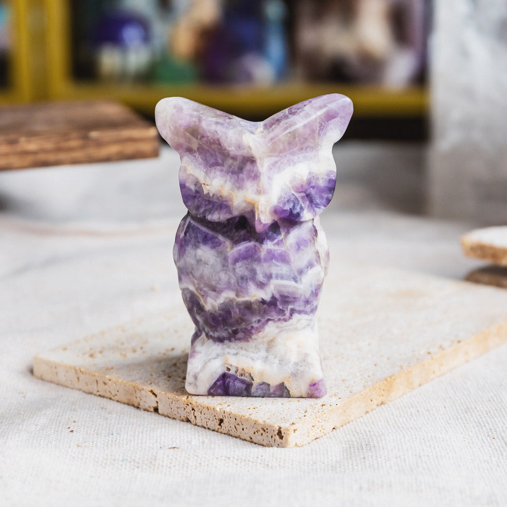 Dream Amethyst Owl