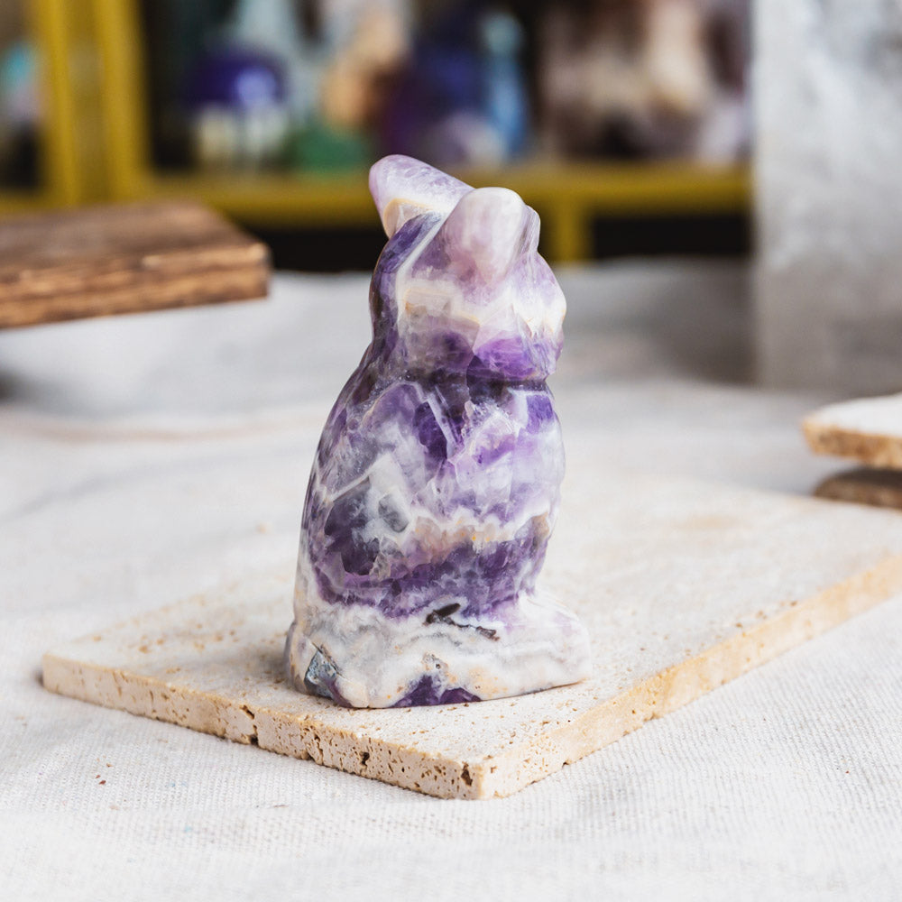 Dream Amethyst Owl