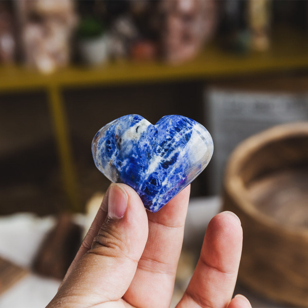 Sodalite Heart