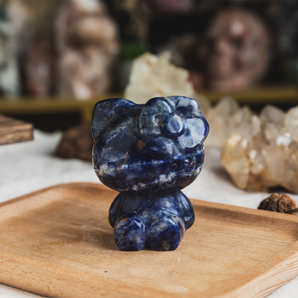 Sodalite Hello Kitty