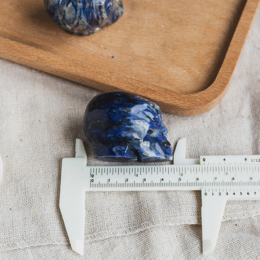 2" Sodalite Alien Skull