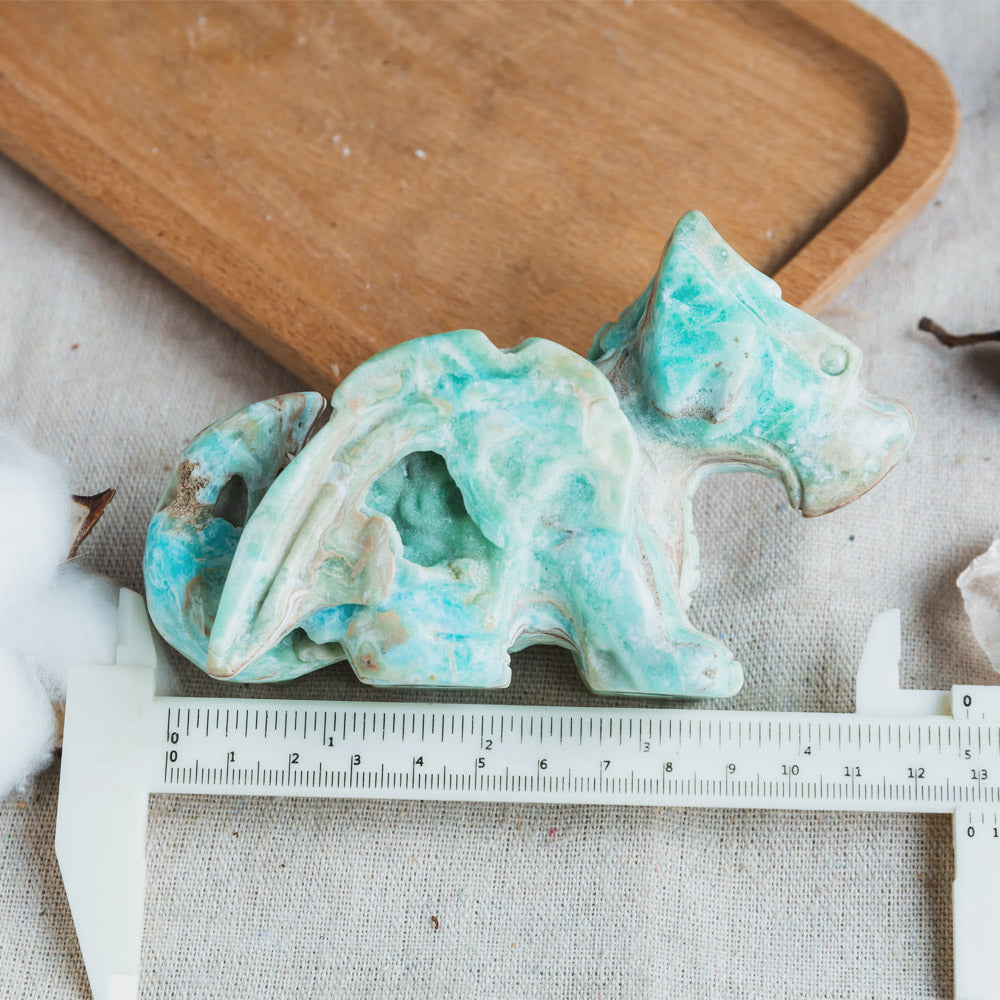 Blue Aragonite Flying Dragon