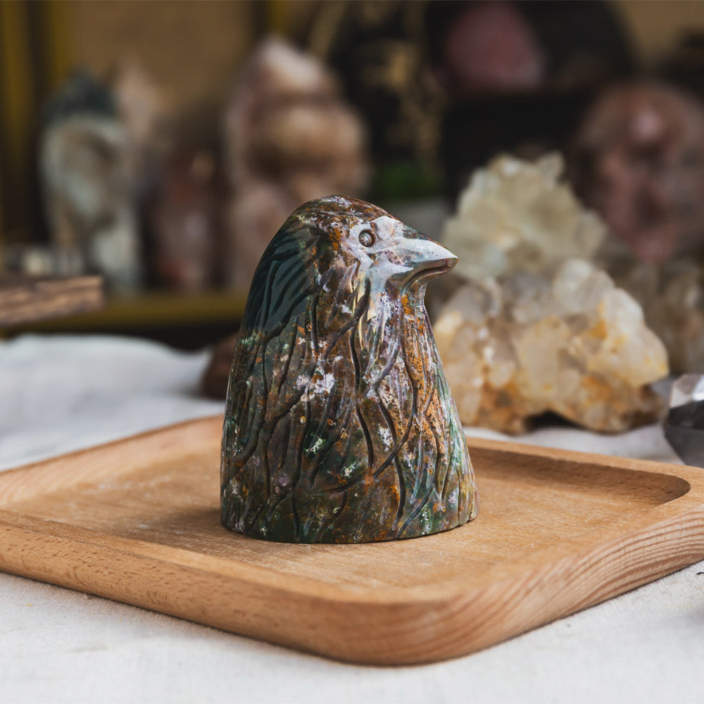 Ocean Jasper Eagle Head