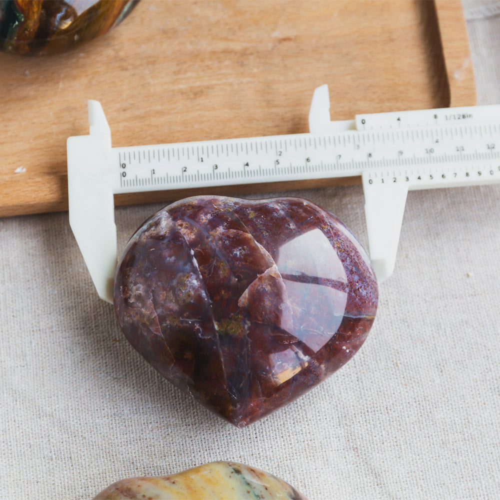 Ocean Jasper Heart