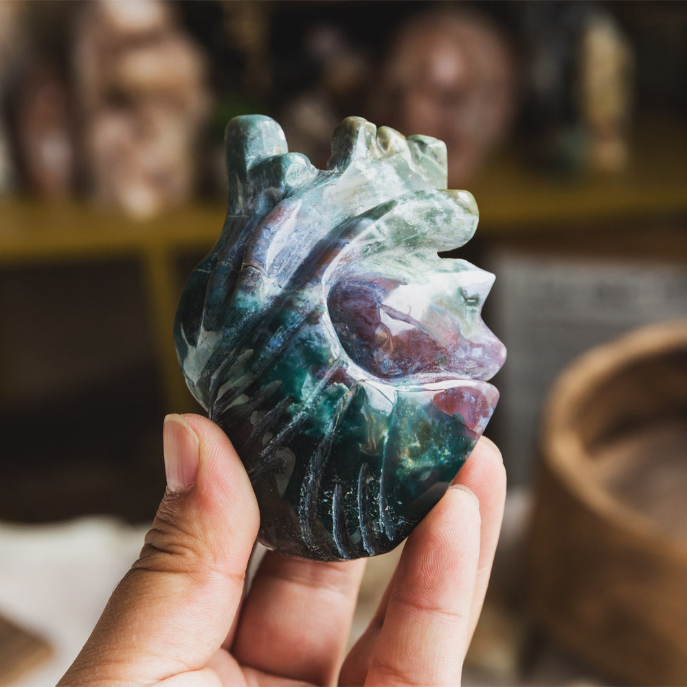 Ocean Jasper Human Heart