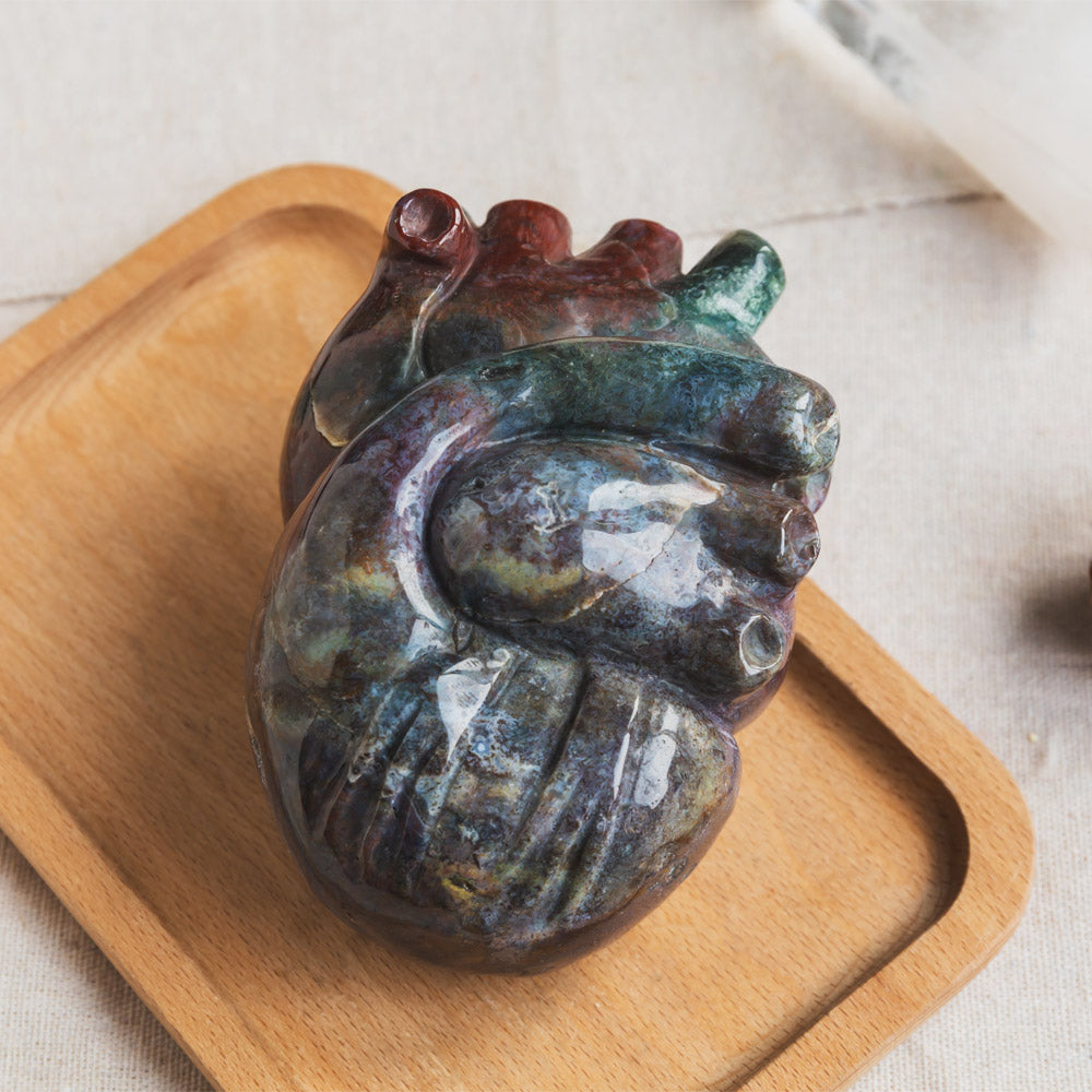 Ocean Jasper Human Heart