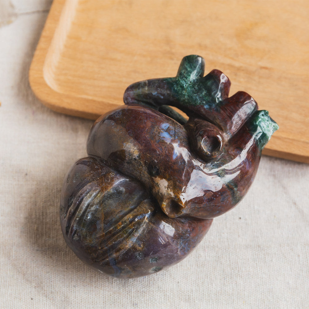 Ocean Jasper Human Heart