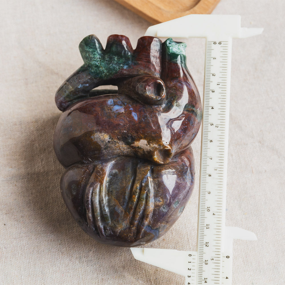 Ocean Jasper Human Heart