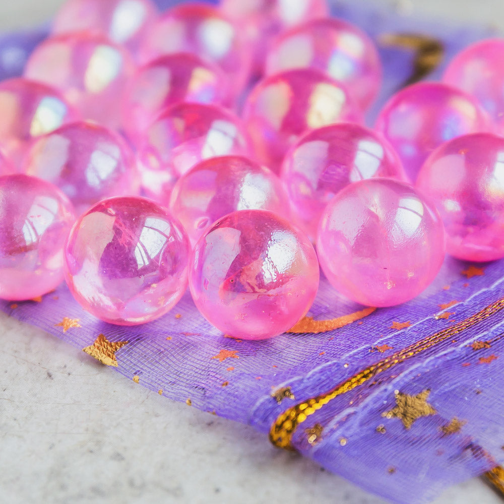 Aura Clear Quartz Ball