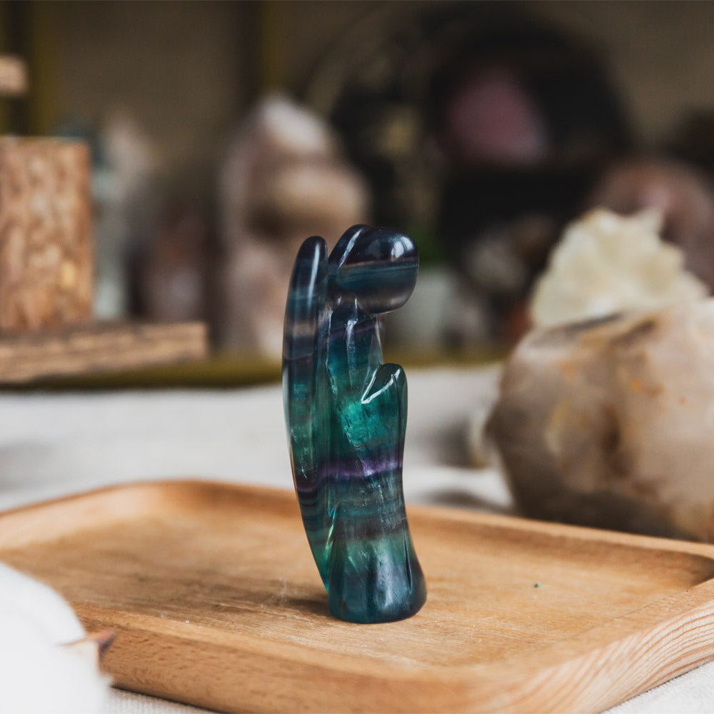 Rainbow Fluorite Angel