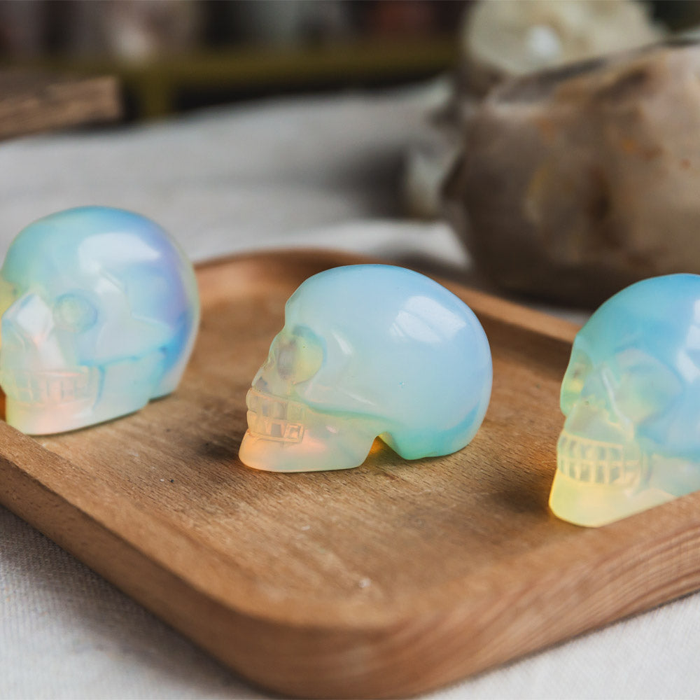 1.5" Opal Skull