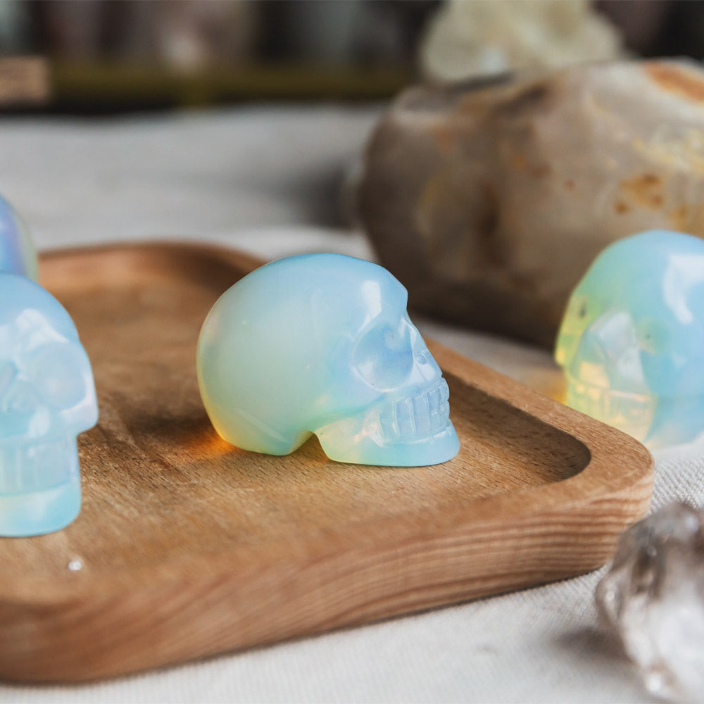 1.5" Opal Skull