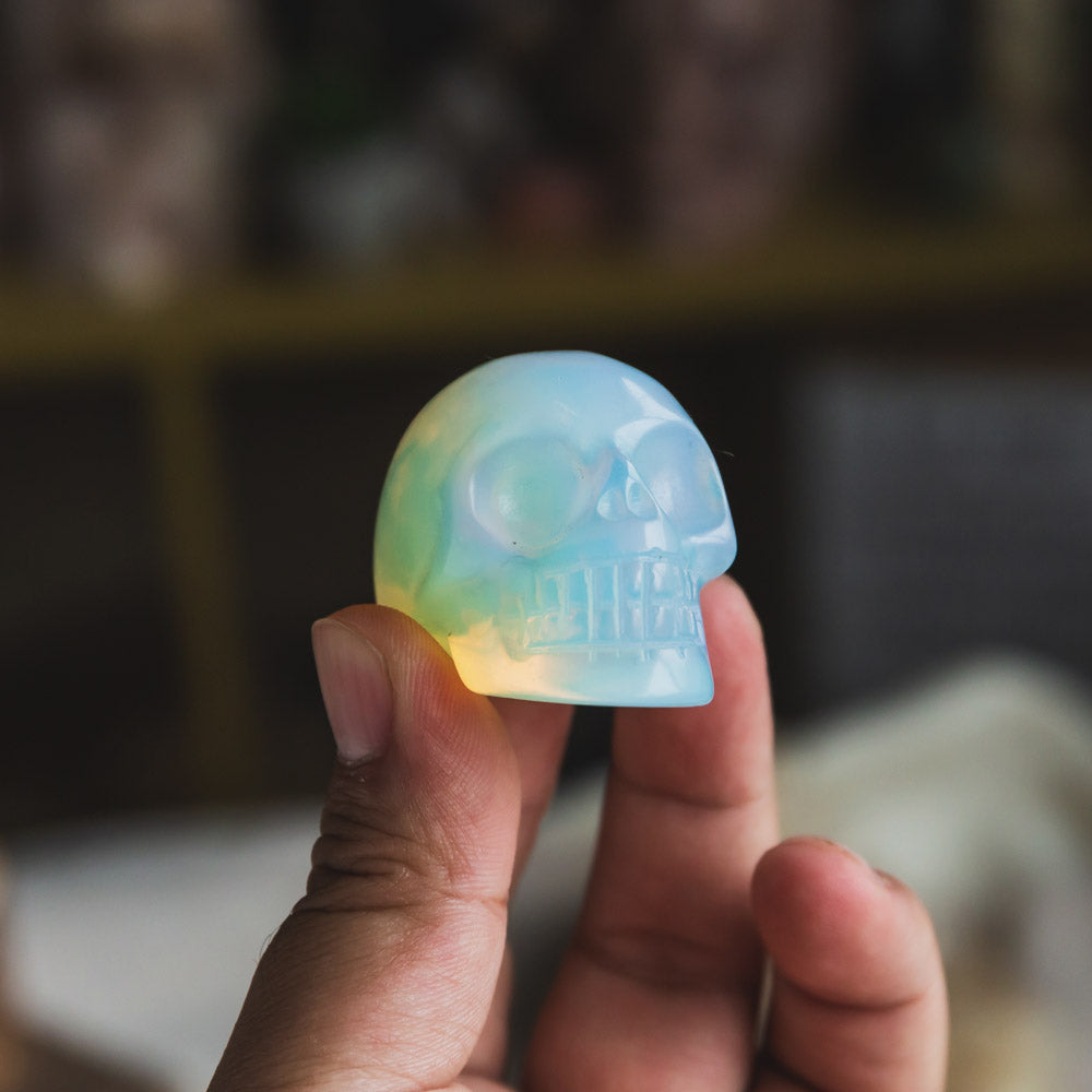 1.5" Opal Skull