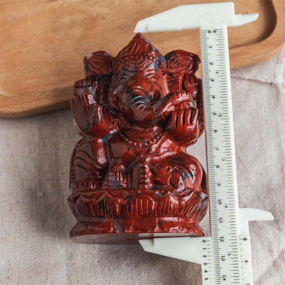 Red Jasper Ganesha