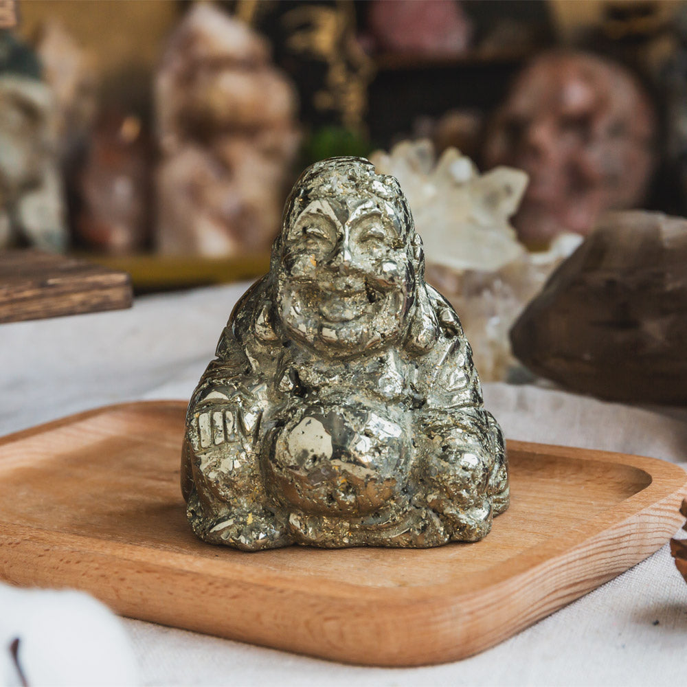 Pyrite Buddha