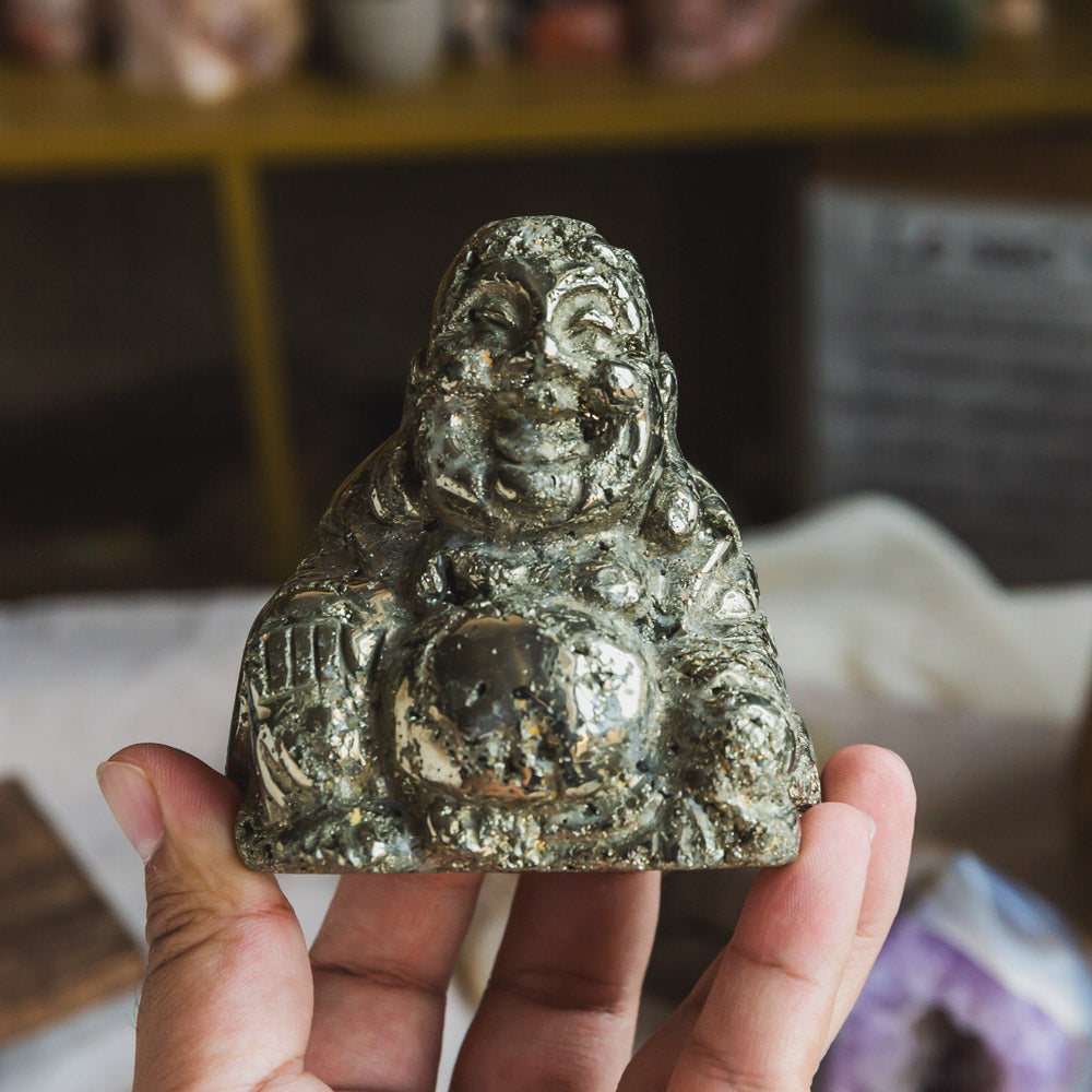 Pyrite Buddha