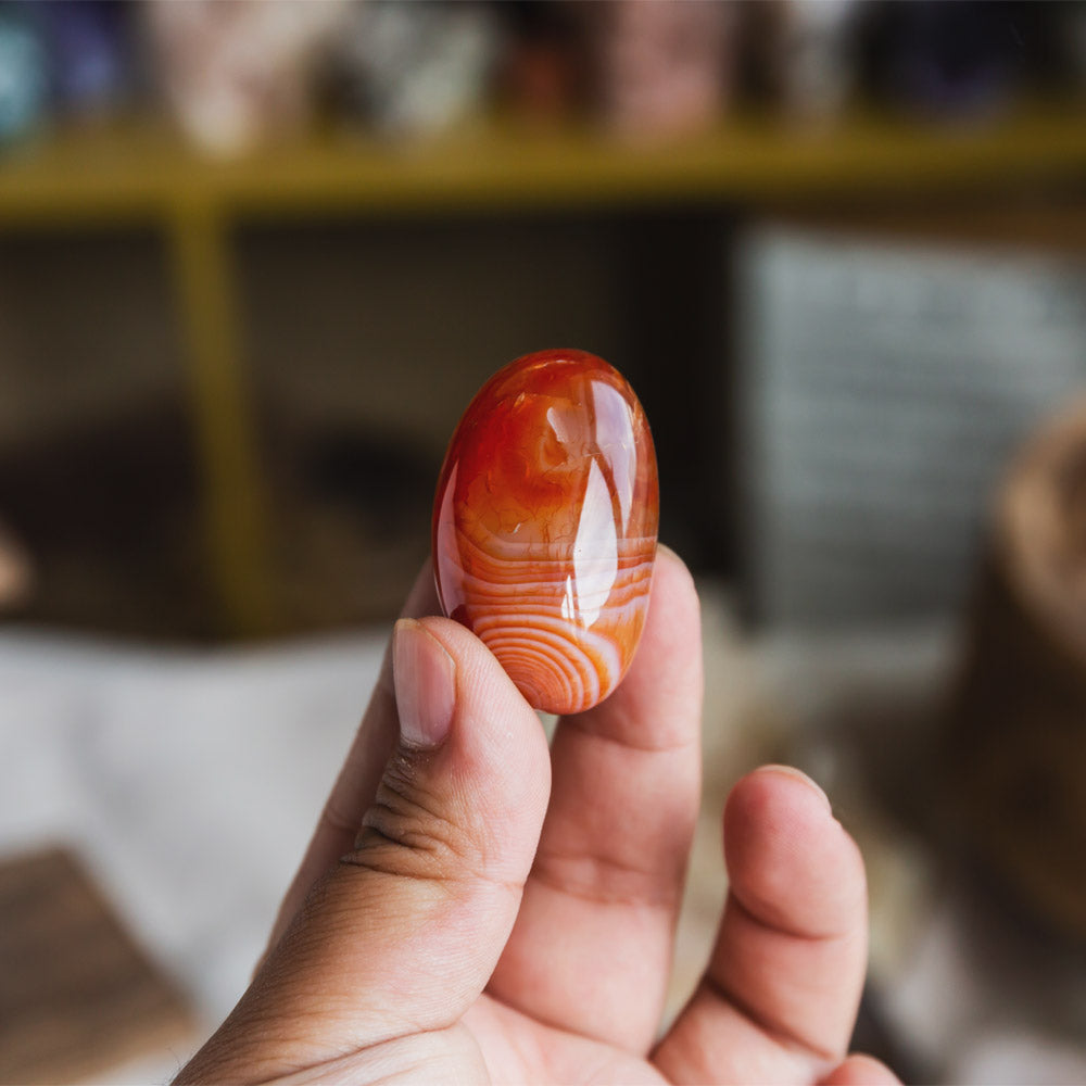 Carnelian Tumbled Stone