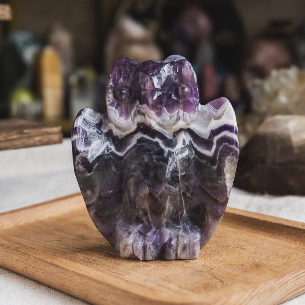 Dream Amethyst Owl