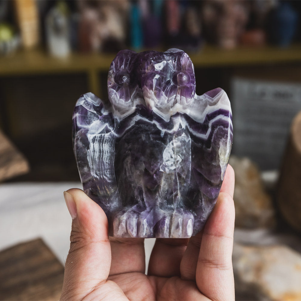 Dream Amethyst Owl