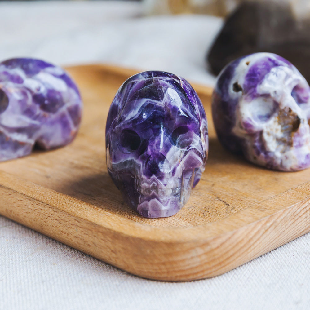 1.5" Dream Amethyst Skull