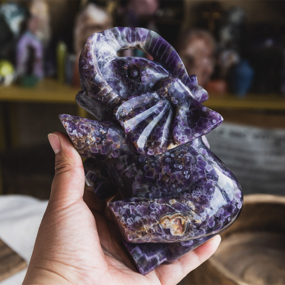 Dream Amethyst Elephant