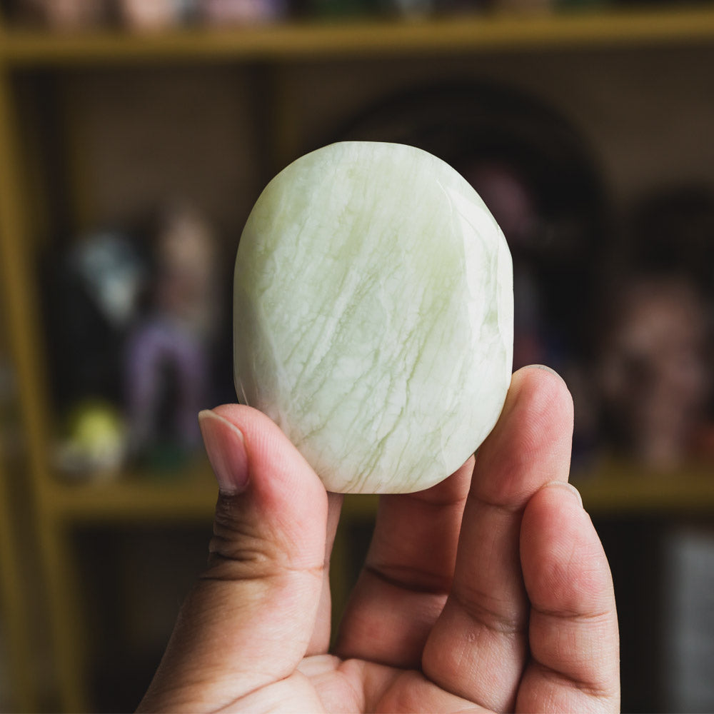 Green Jade Palm Stone