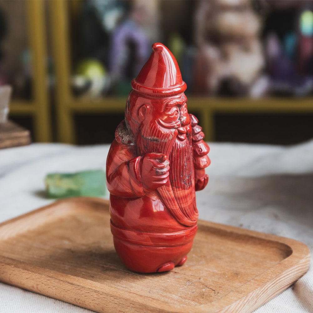 Red Jasper Santa Claus