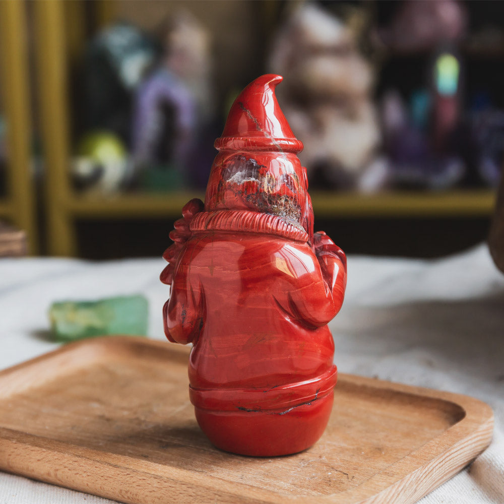 Red Jasper Santa Claus