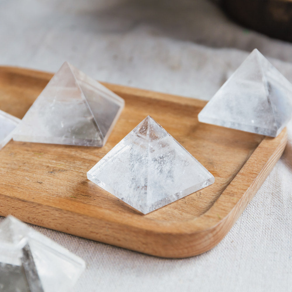 Clear Quartz Pyramid