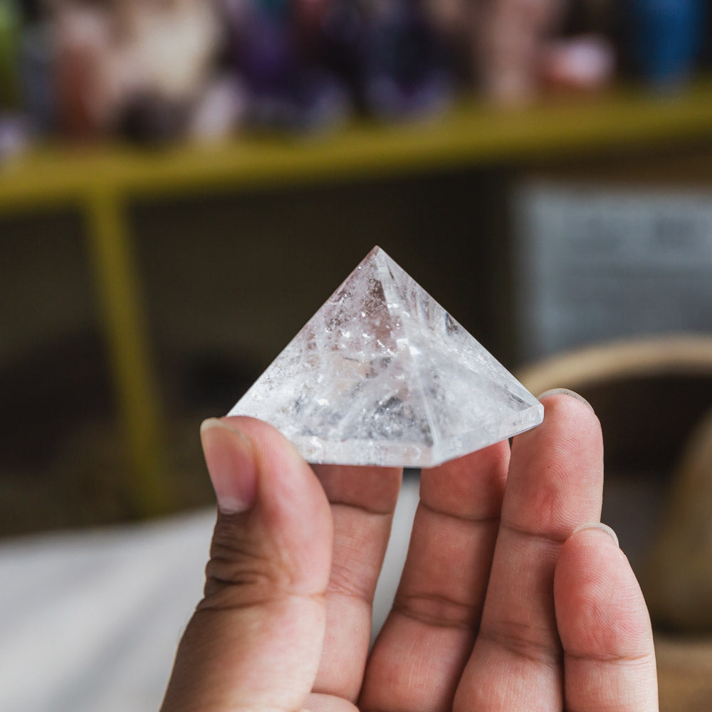 Clear Quartz Pyramid