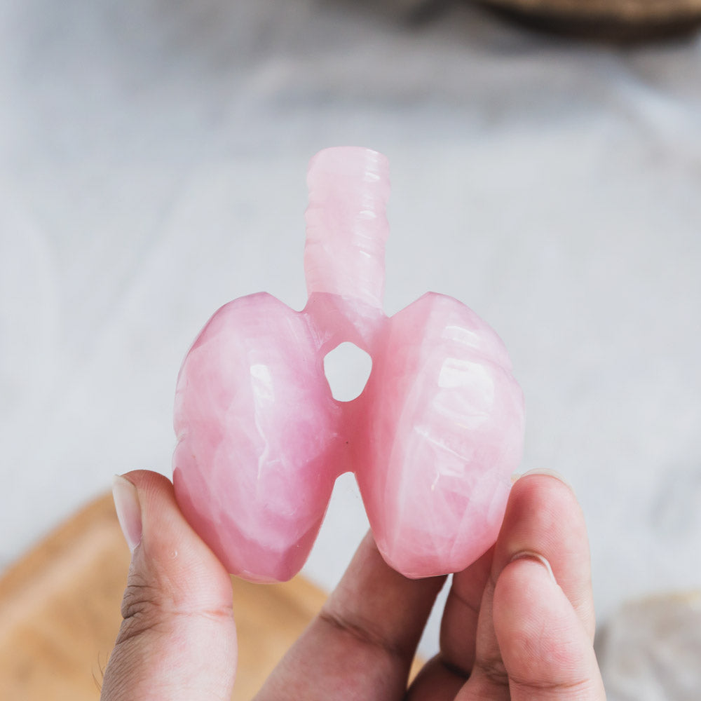 Rose Quartz Human Lung