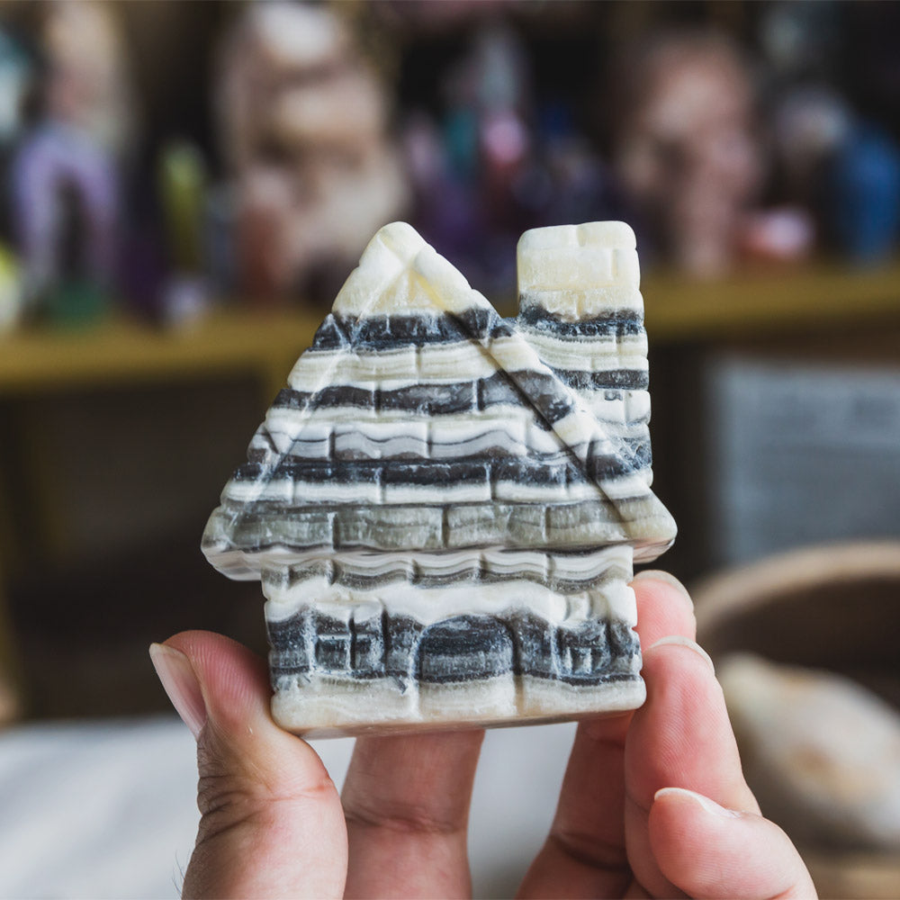 Zebra Calcite House