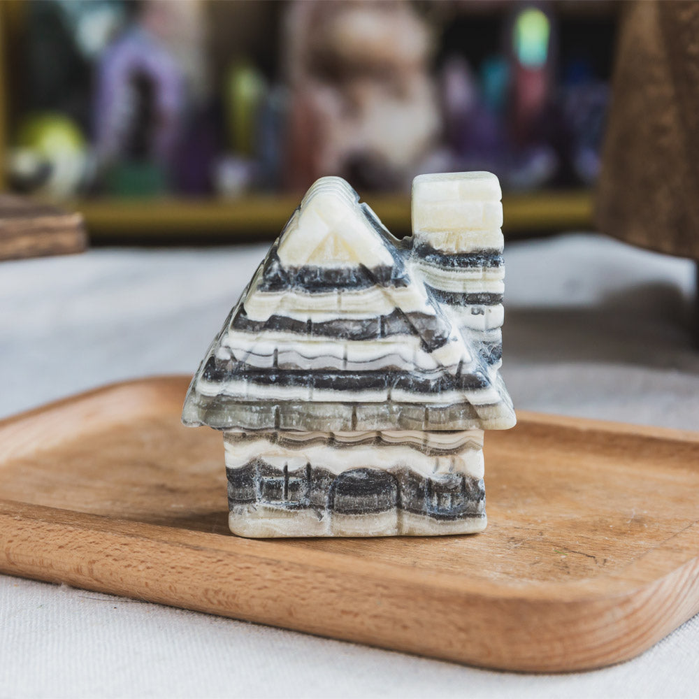 Zebra Calcite House