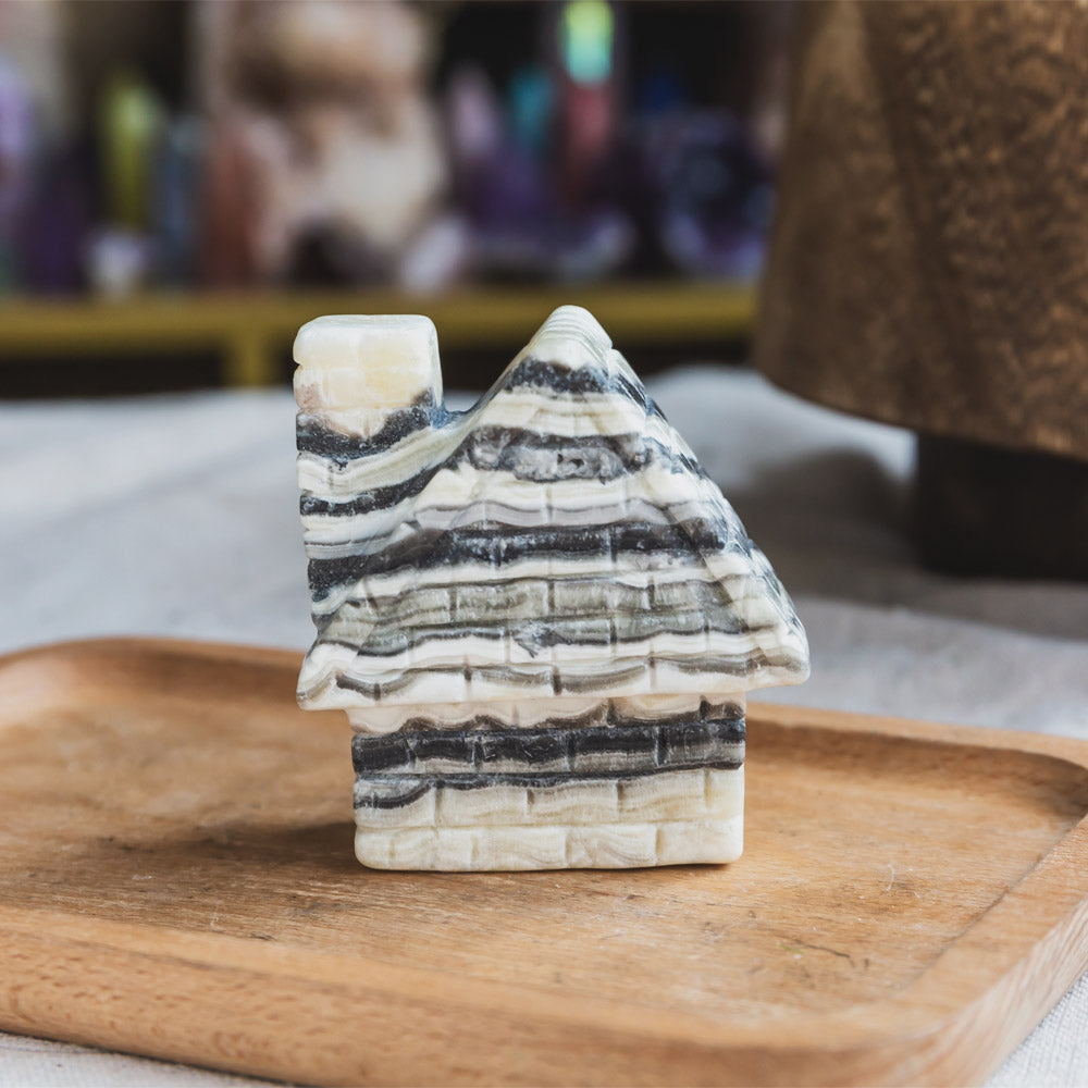 Zebra Calcite House