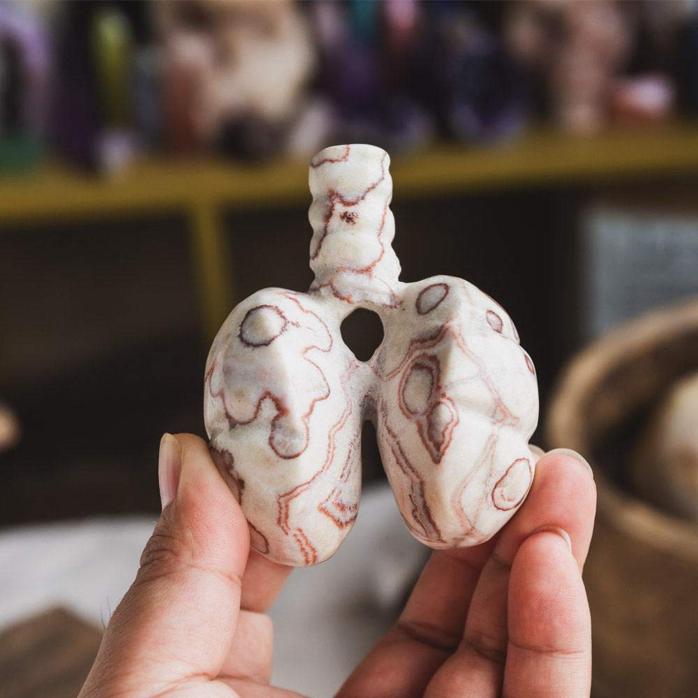 Rhodochrosite Human Heart