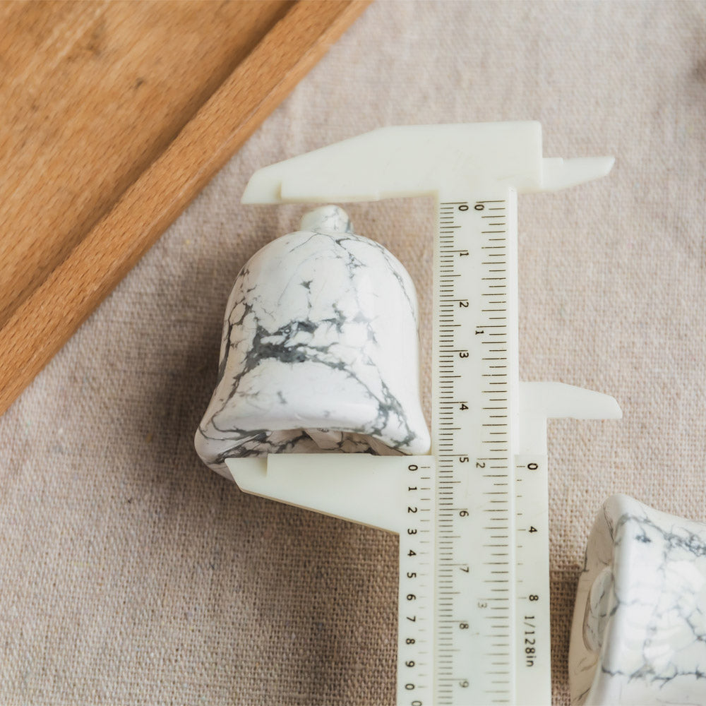 Howlite Clock