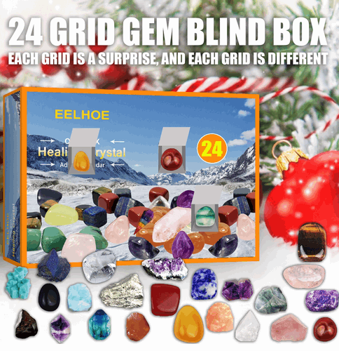 24 pces ore christmas advent calendar blind box package toys funny 24 days countdown childhood education advent toys easy to use