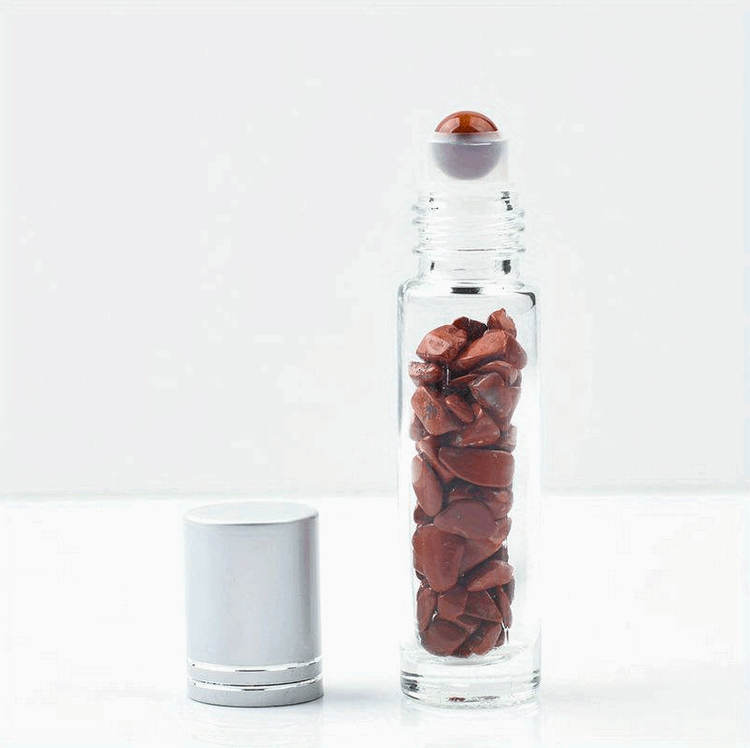 10pcs Clear Glass Roller Bottles