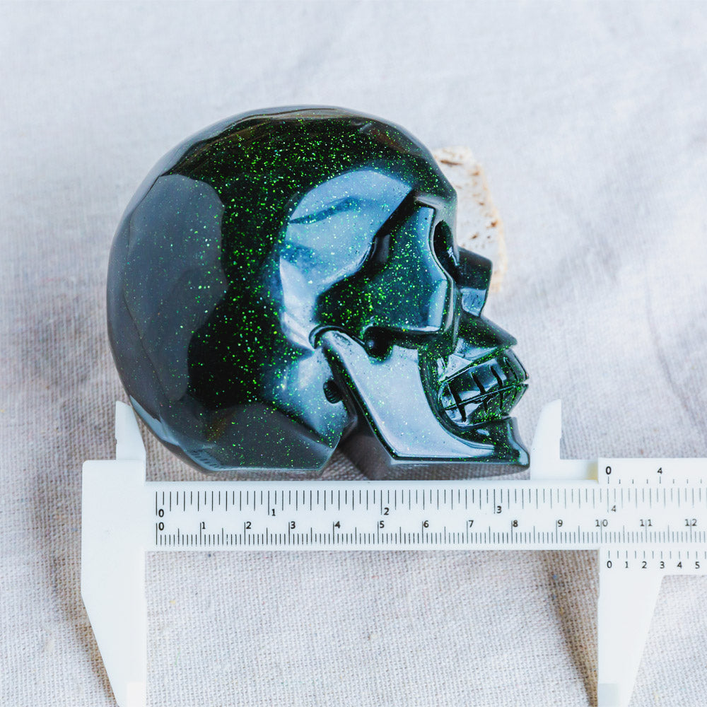 Green Sandstone Skull