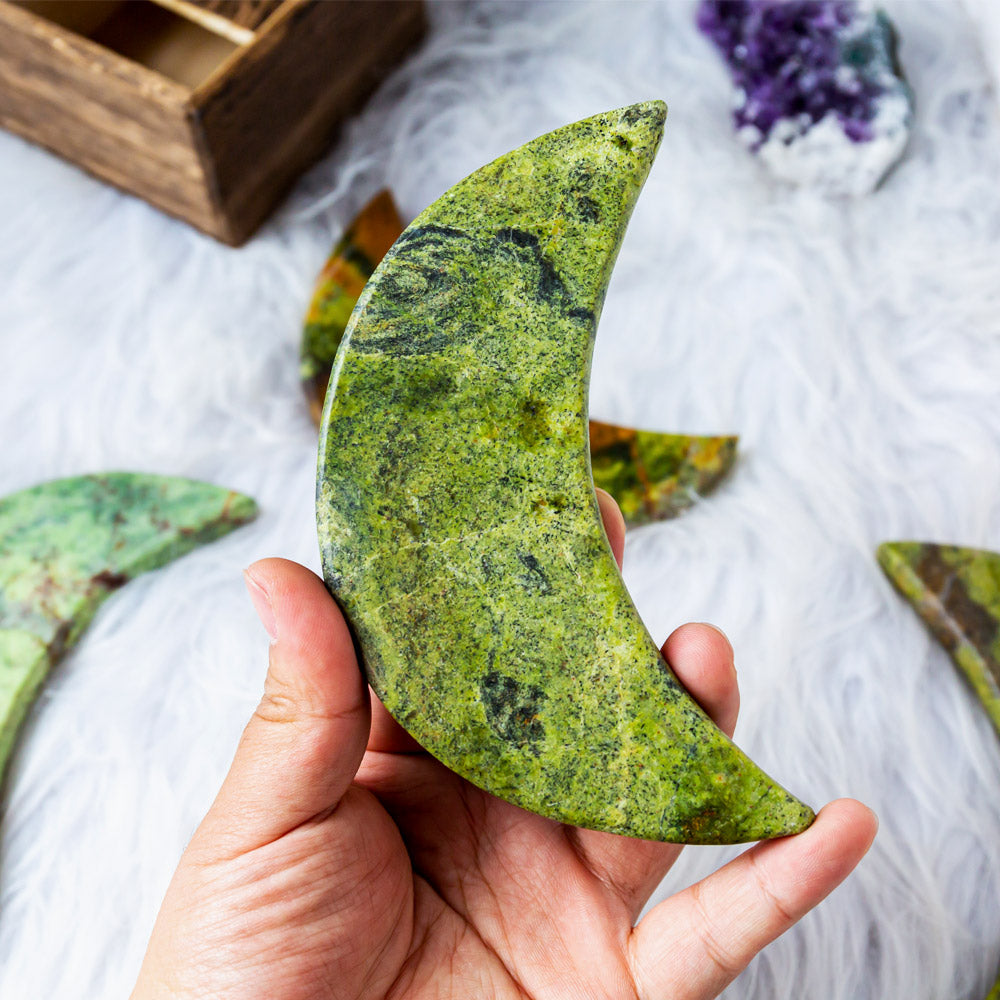 Green Opal Moon slab