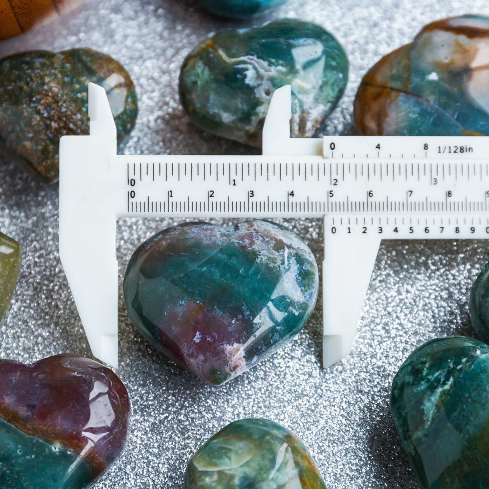 Ocean Jasper Heart