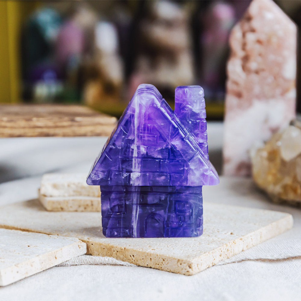 Purple Fluorite House