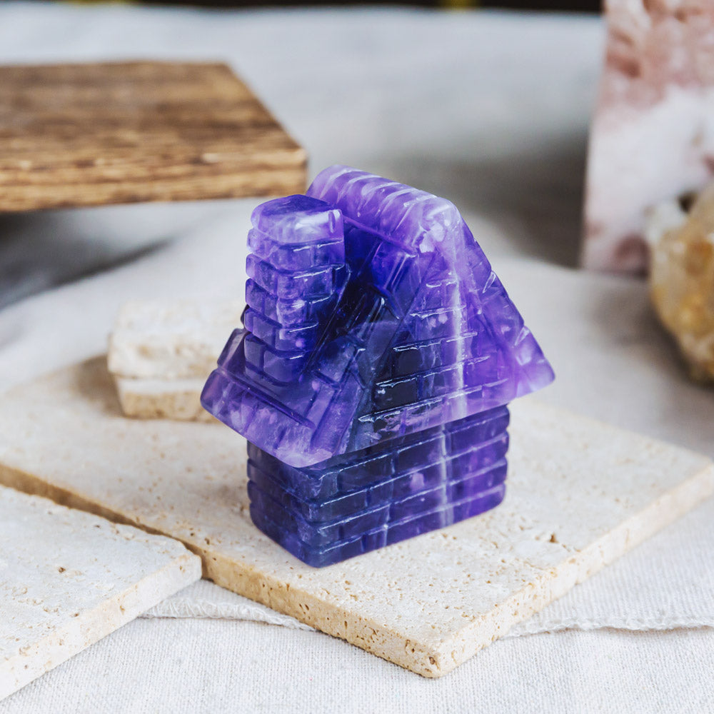 Purple Fluorite House