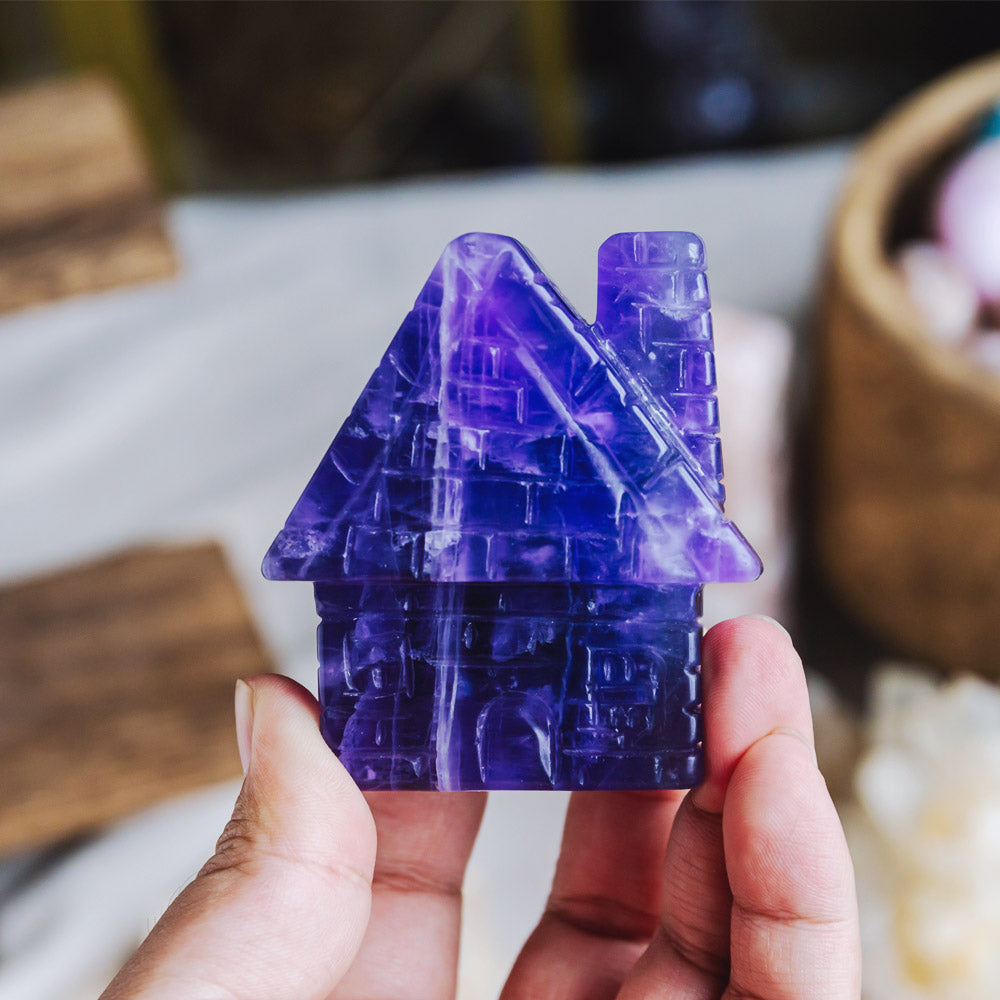 Purple Fluorite House