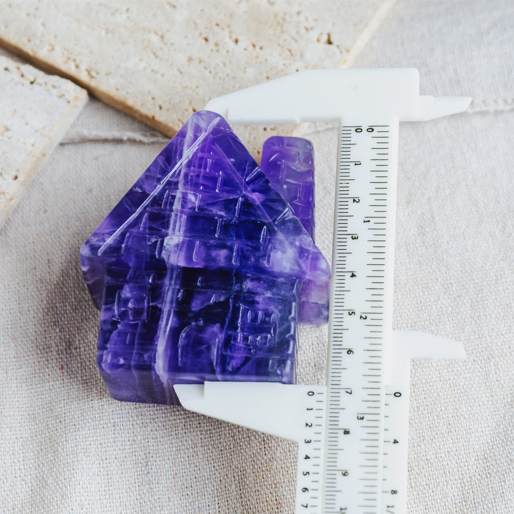 Purple Fluorite House