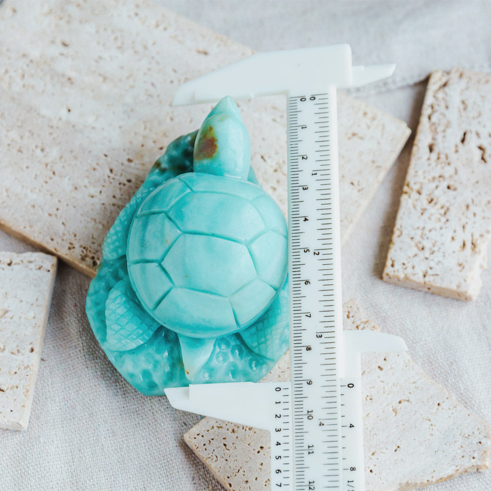 Blue Sky Opal Turtle