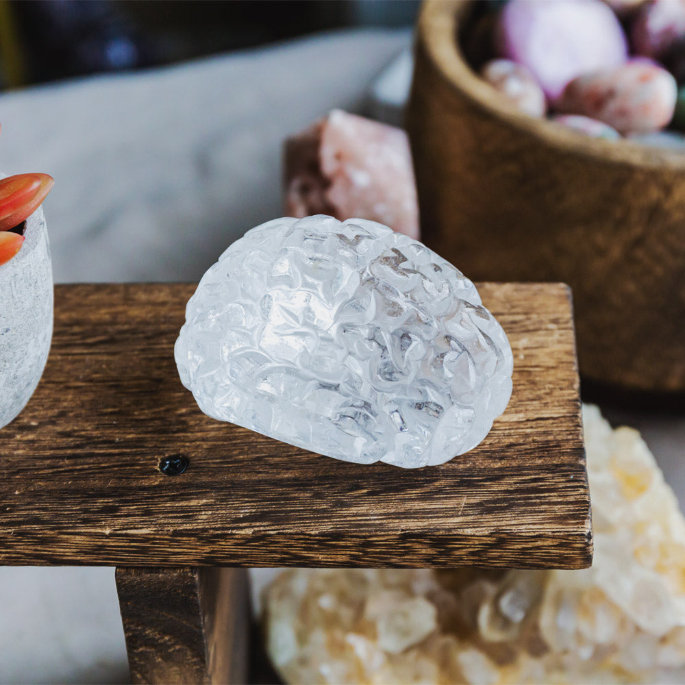 Clear Quartz Brain